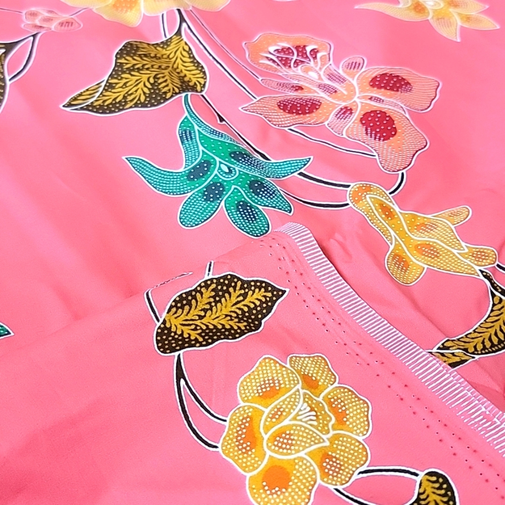 Traditional Floral Batik Sarung